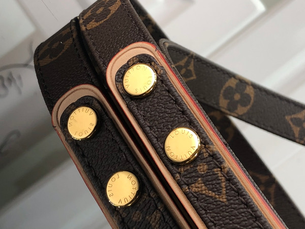 Louis Vuitton Dog Leash and Collar MM Monogram Canvas M80340, Brown