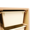 Tote Shelf 3' x 24" w/ Totes