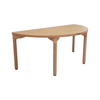48" x 24" Half Round Table