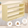 Open Back Shelf 4' x 28" with Two Shelves-Plywood