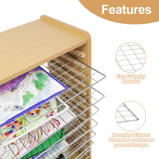 8 Metal Shelf Racks