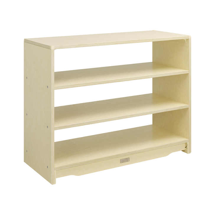 Open Back Shelf 3' x 28" w/ Two Shelves-Plywood