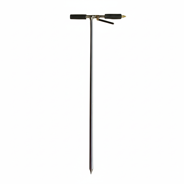 Stainless steel root injector with conical tip