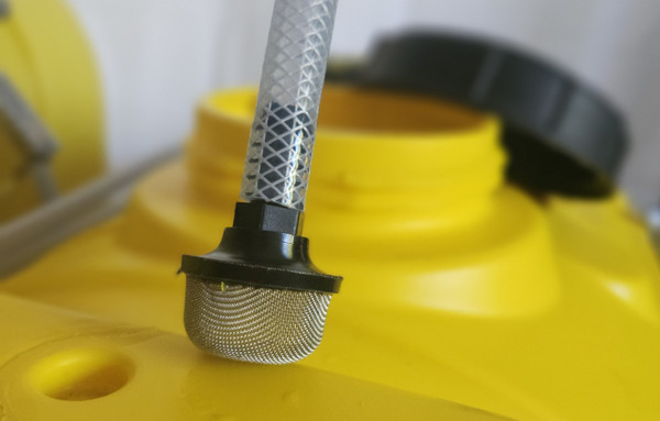 Close up of Uptake Filter