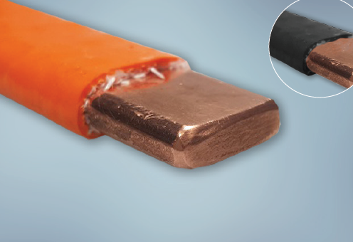 FyreJacket® 2611 sleeve is a highly expandable fiberglass structure with
engineered silicone coating, providing superior flame protection and dielectric
resistance.