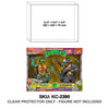 Leonardo vs Rocksteady TMNT Classic Figure 2-Pack