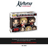 Katana Collectibles Protector For Funko 3 pack Rush Geddy Lee, Alex Lifeson, and Neil Peart
