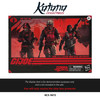 Katana Collectibles Protector For G.I. Joe Classified Series Fire Team 788 Cobra H.I.S.S. Officer, Range Viper, and Infantry
