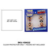 Swoggle Sterling Cardona Myers MWFP Micro Brawlers 4-Pack Figure