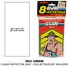 Unique G.I. Joe Invitations with Mailing Envelopes