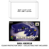 Nintendo 64 Console Midnight Blue Japanese Version