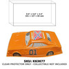 General Lee Dukes of Hazzard Orange Toy Car