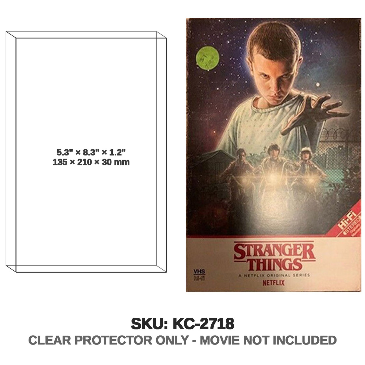 Stranger Things Target Exclusive Vhs Gimmick Set Season 1