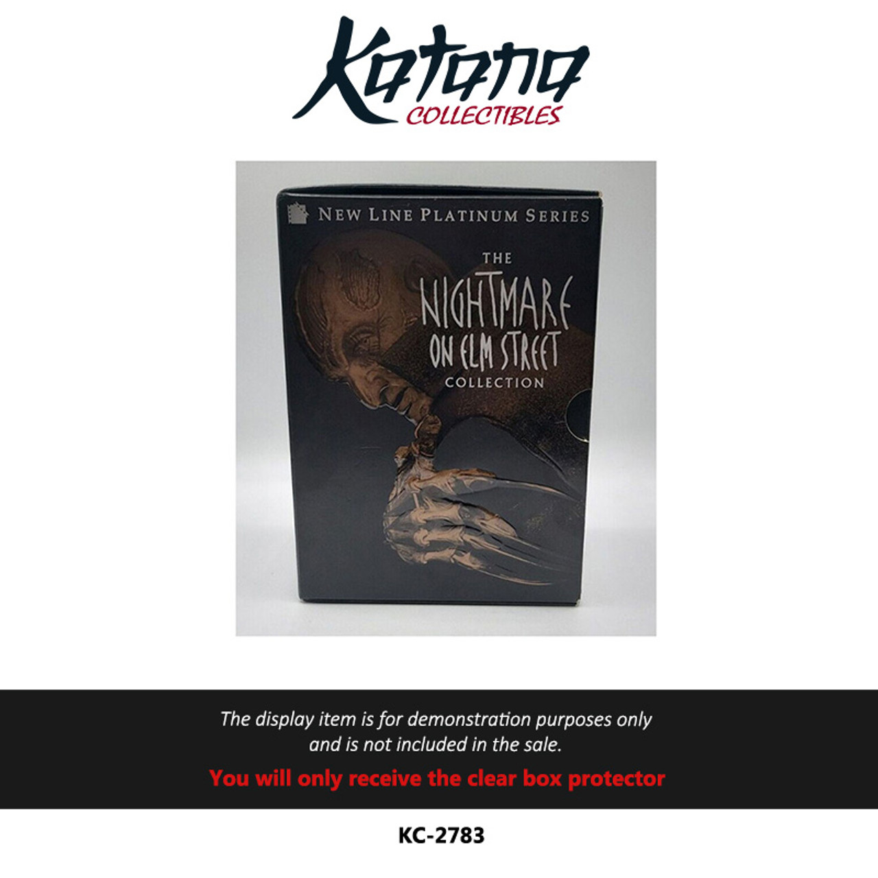 Katana Collectibles Protector For The Nightmare on Elm Street Collection DVD Box Set