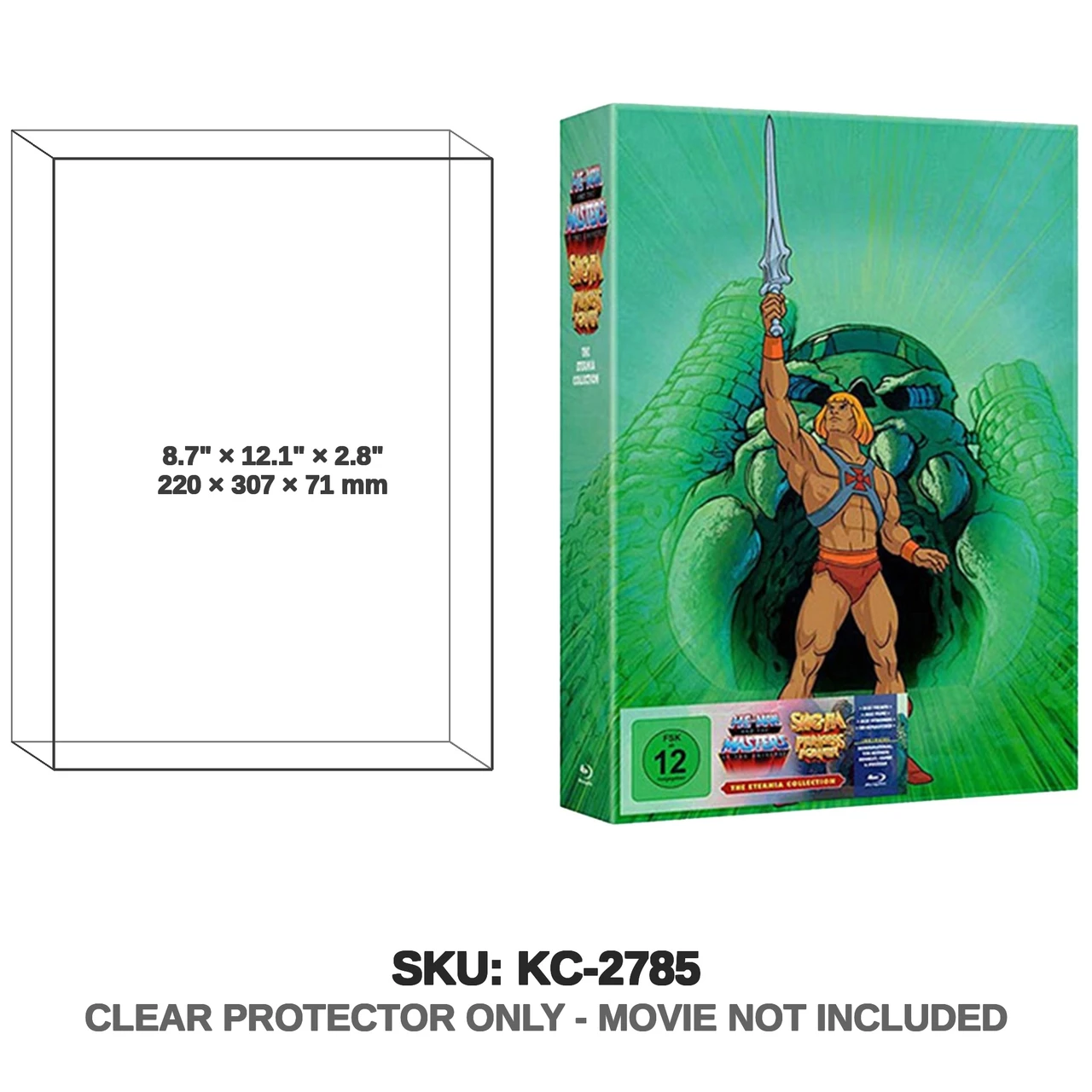 He-Man and She-Ra The Eternia Collection Blu-ray