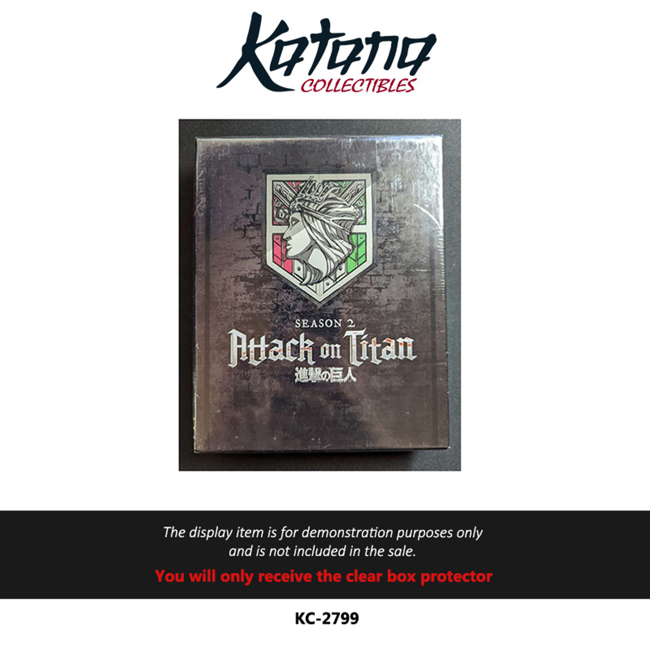 Katana Collectibles Protector For Attack On Titan Season 2 Limited Edition Boxset