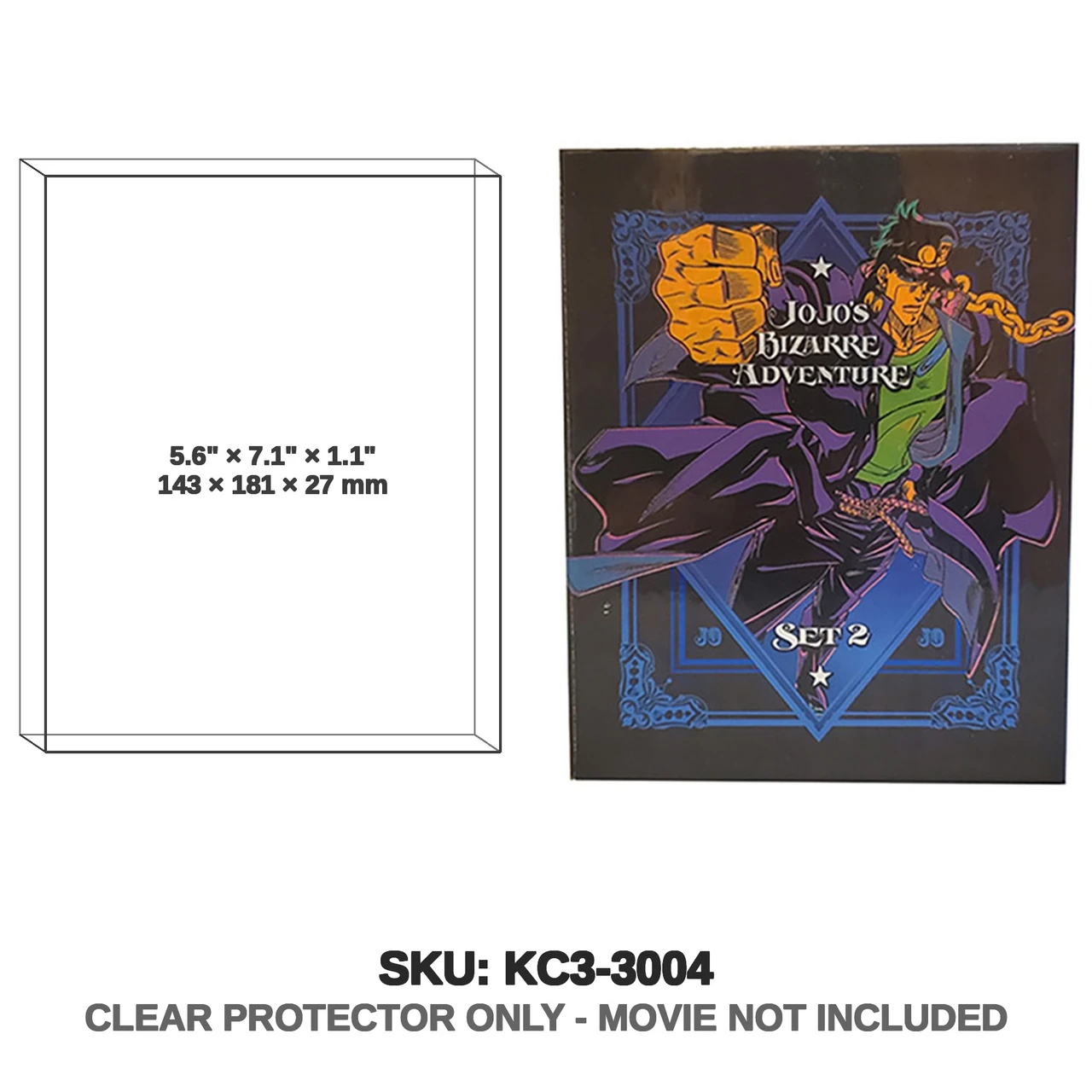 Bandai JoJo's Bizarre Adventure Set 2 Limited Edition