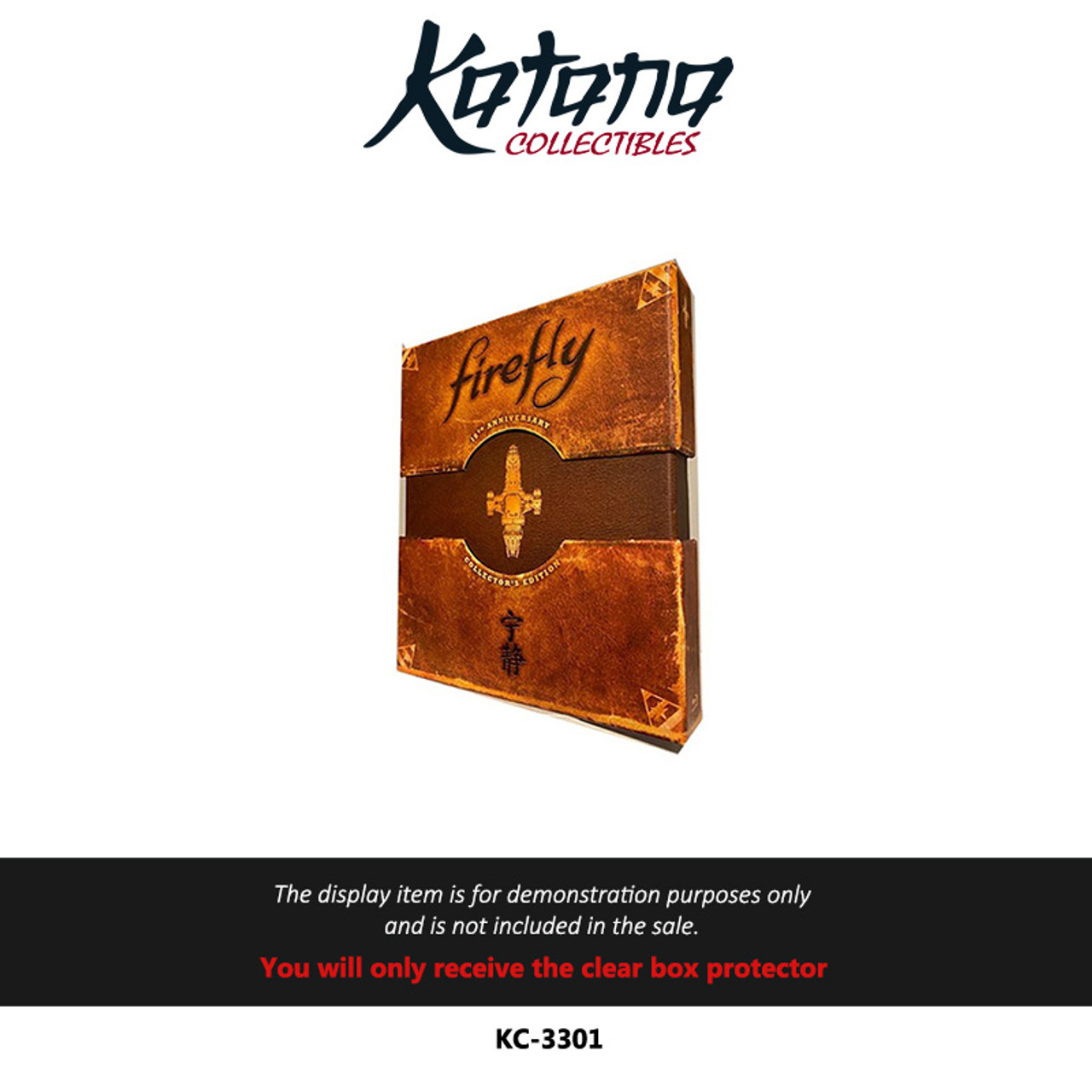 Katana Collectibles Protector For Firefly The Complete Series Blu-Ray