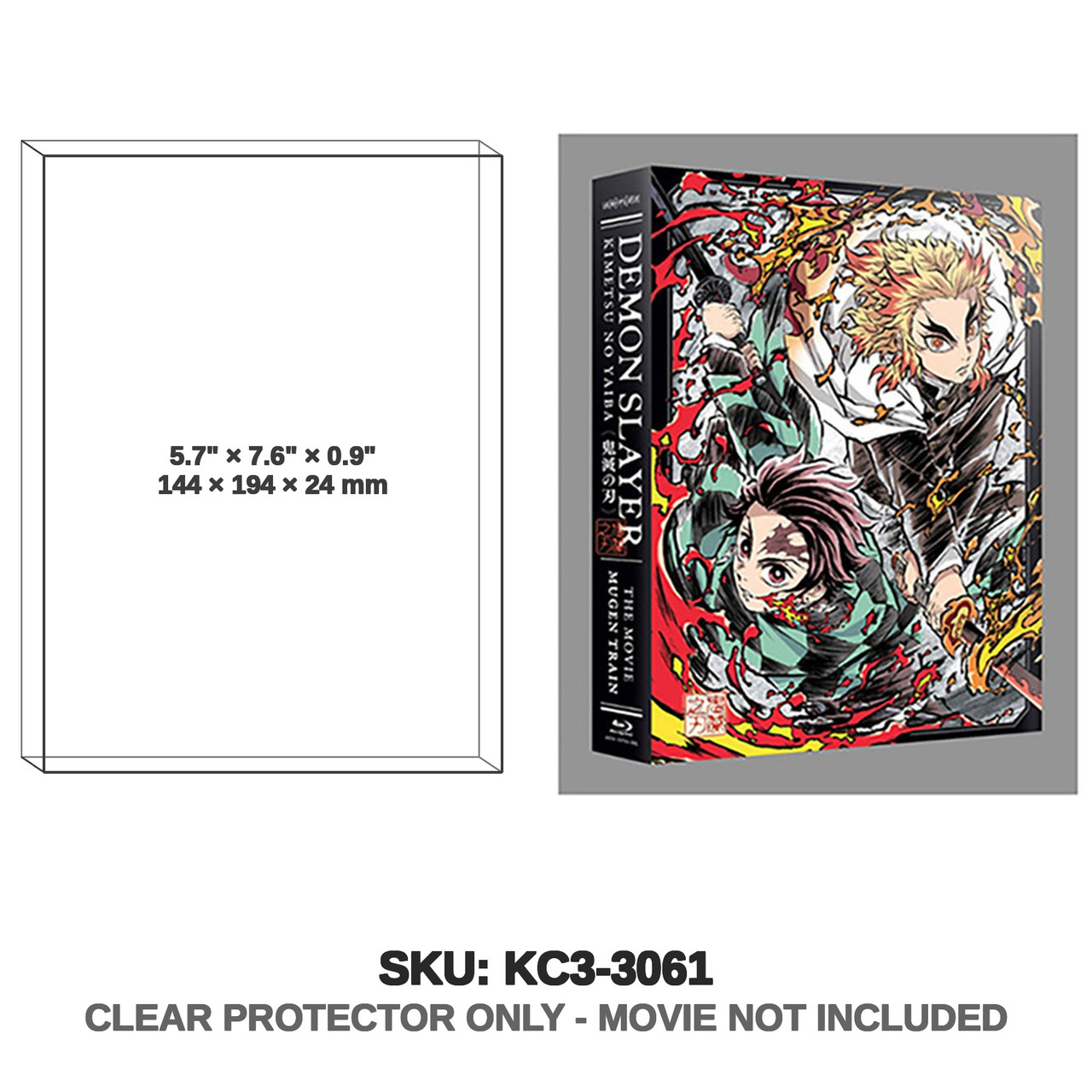 Aniplex Demon Slayer Mugen Train Movie Blu-ray Limited Edition