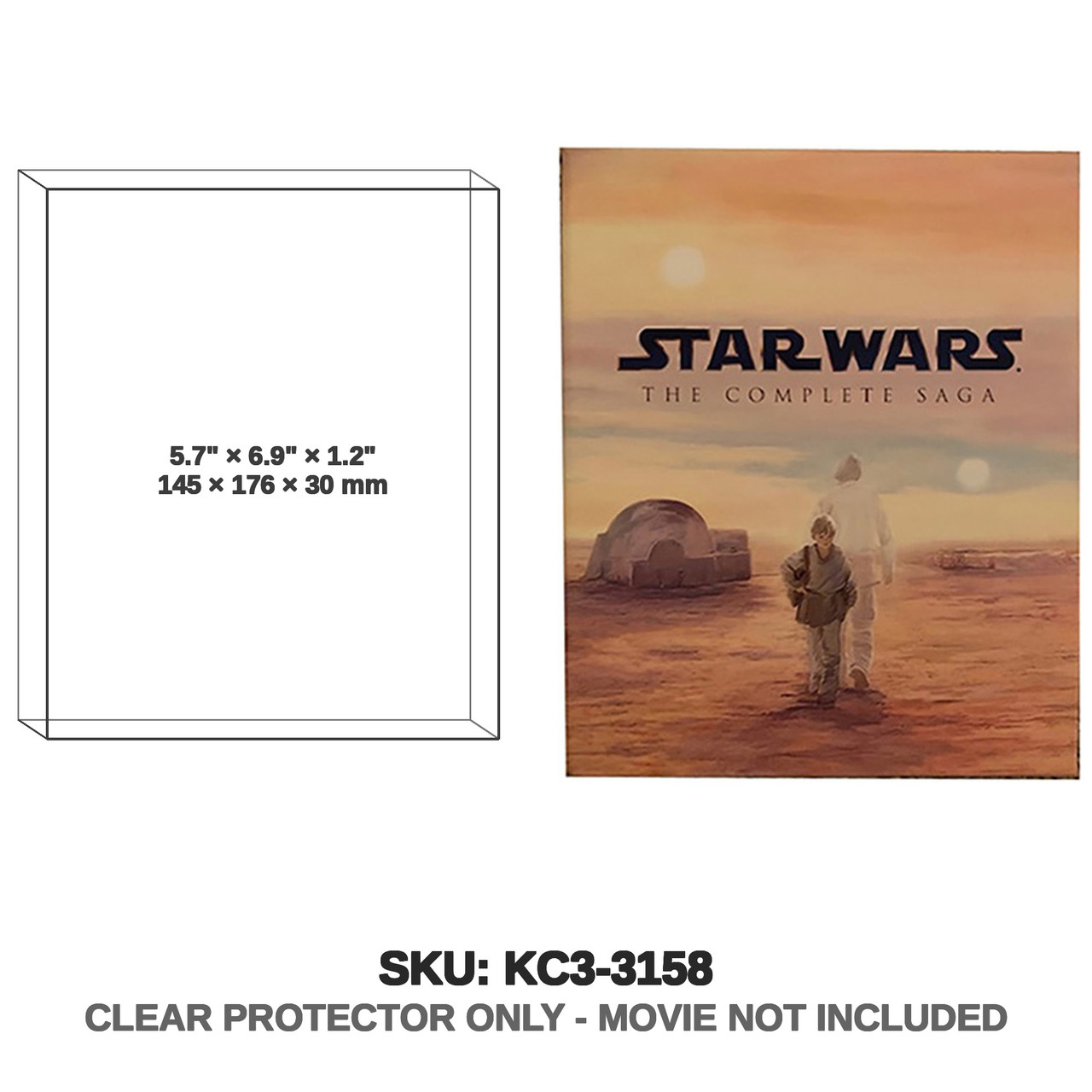 Star Wars The Complete Saga Blu-ray