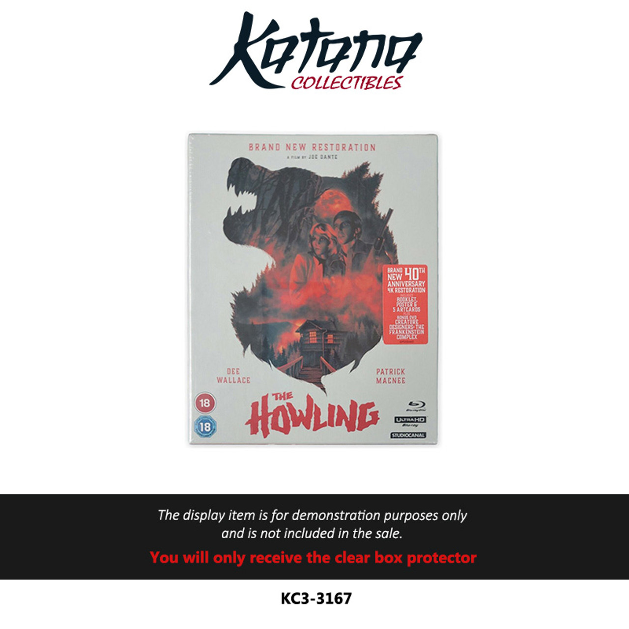 Katana Collectibles Protector For The Howling Studio Canal 4K Box