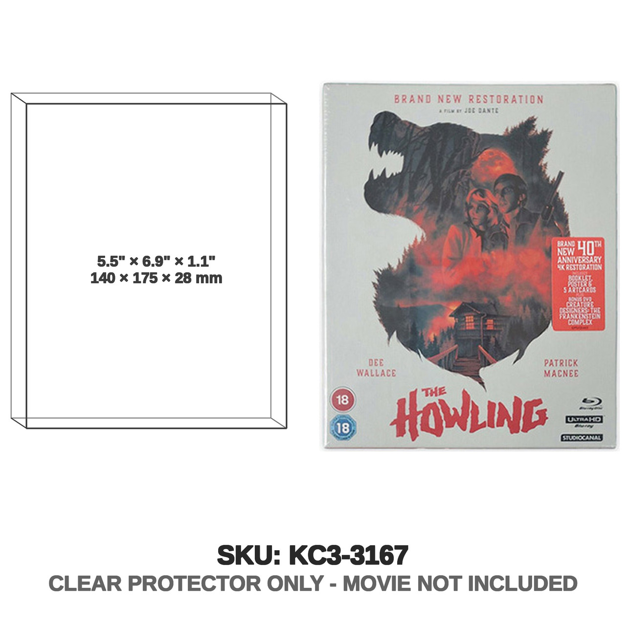Studio Canal The Howling 4K UHD Box