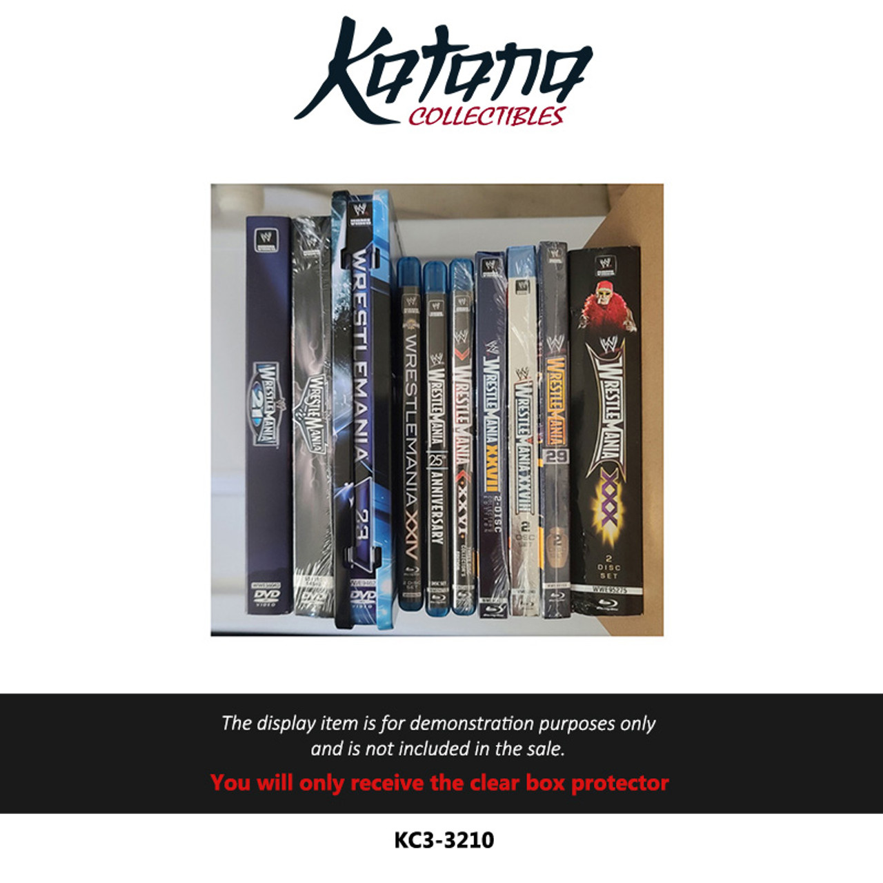 Katana Collectibles Protector For Wrestlemania Custom Box Set (21-30)