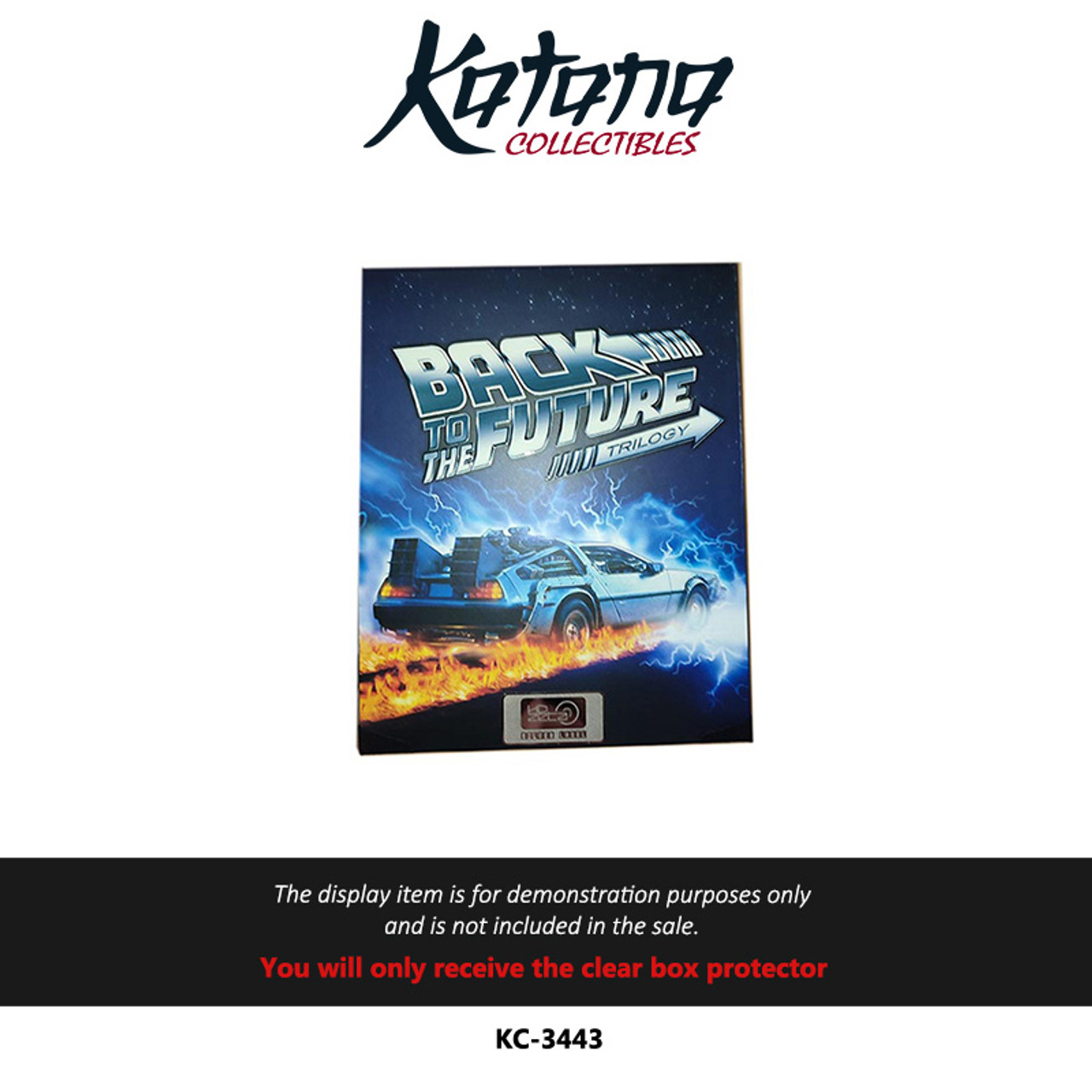 Katana Collectibles Protector For Back To The Future Trilogy boxset