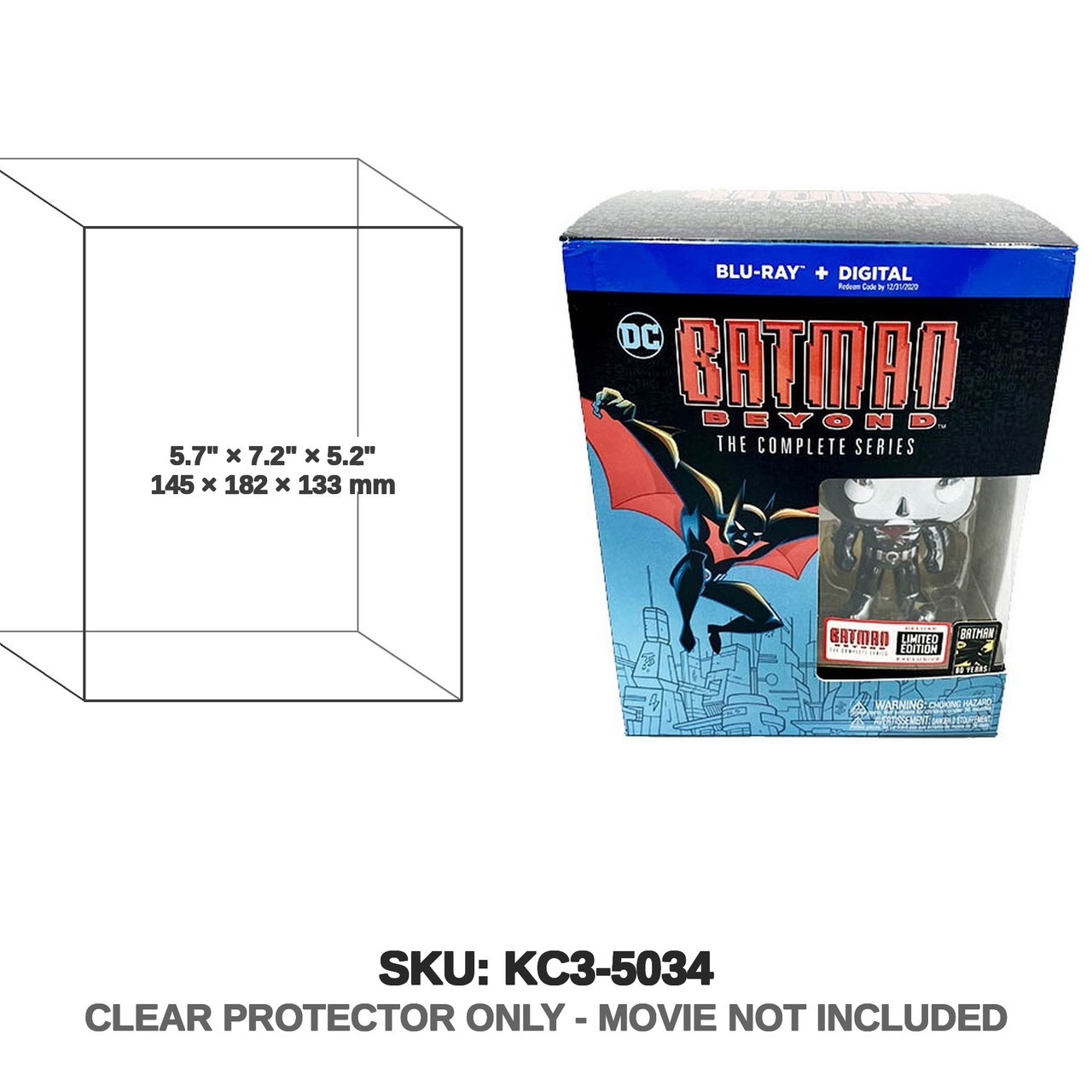 Batman Beyond Complete Series Blu-ray Deluxe with Pop! Figure