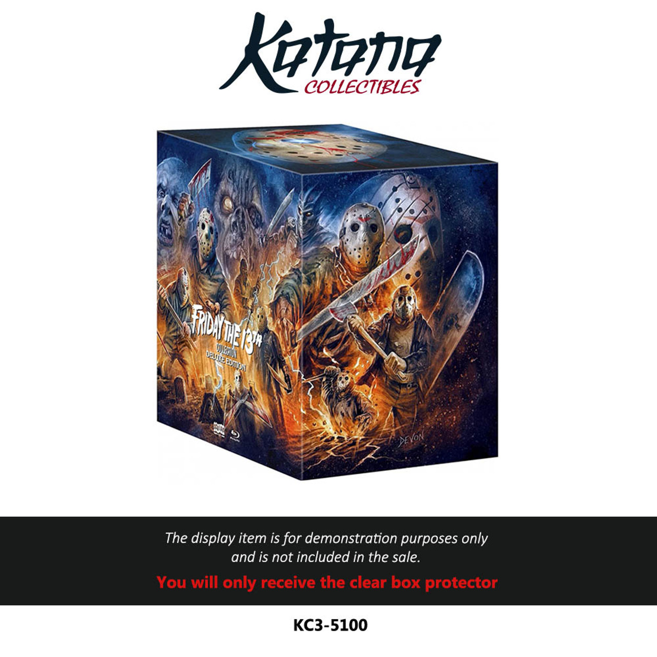 Katana Collectibles Protector For Scream Factory - Friday the 13th Collection Deluxe Edition