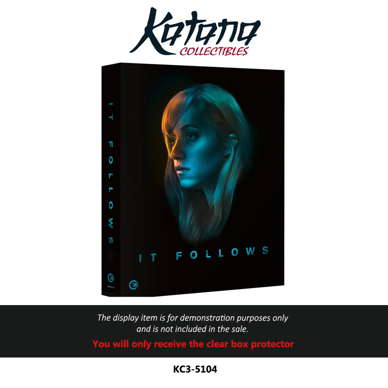 Katana Collectibles Protector For It Follows 4K Blu-ray United Kingdom DigiPack / Limited Edition By SECOND SIGHT