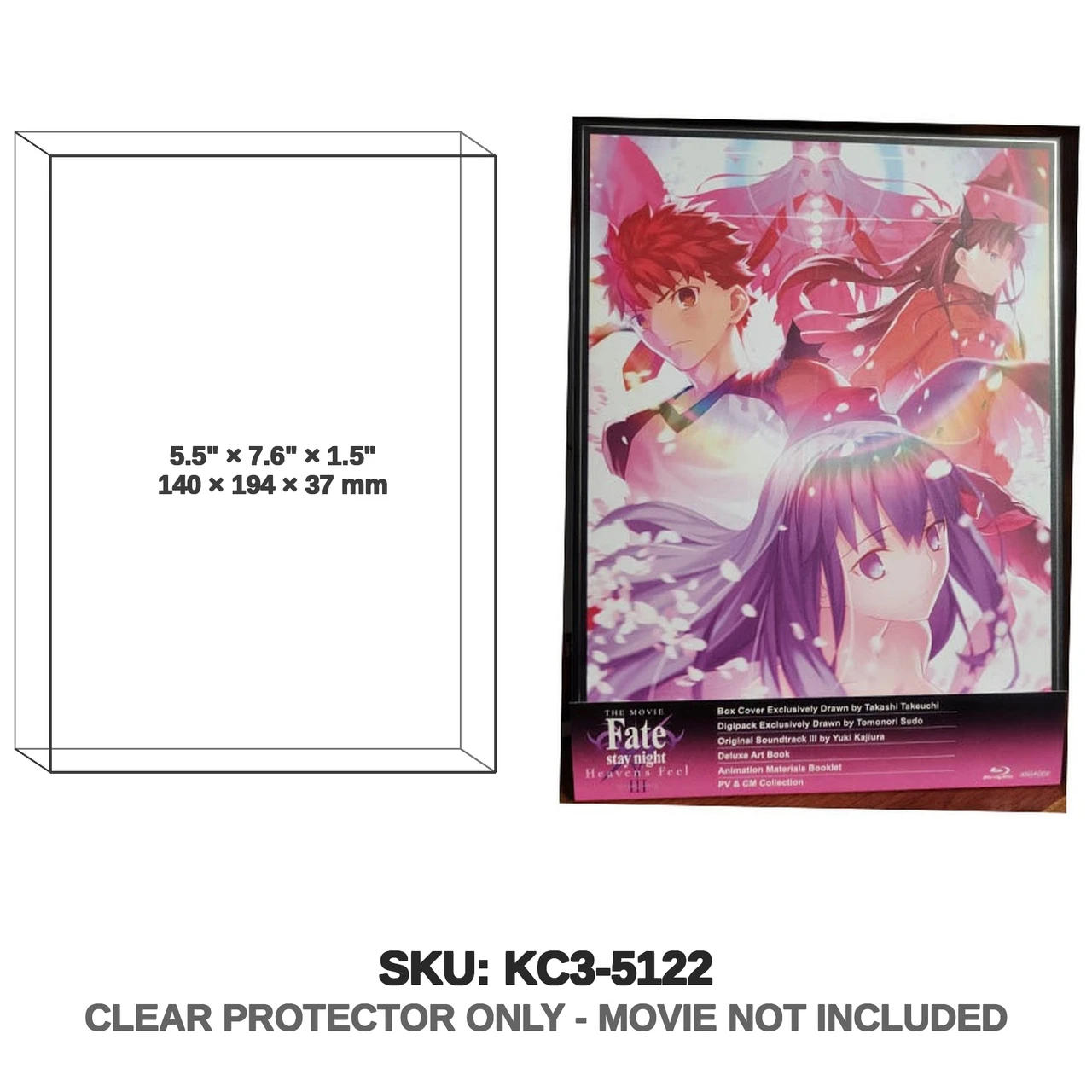 Aniplex Fate Heaven's Feel III Spring Song Limited Edition Blu-ray