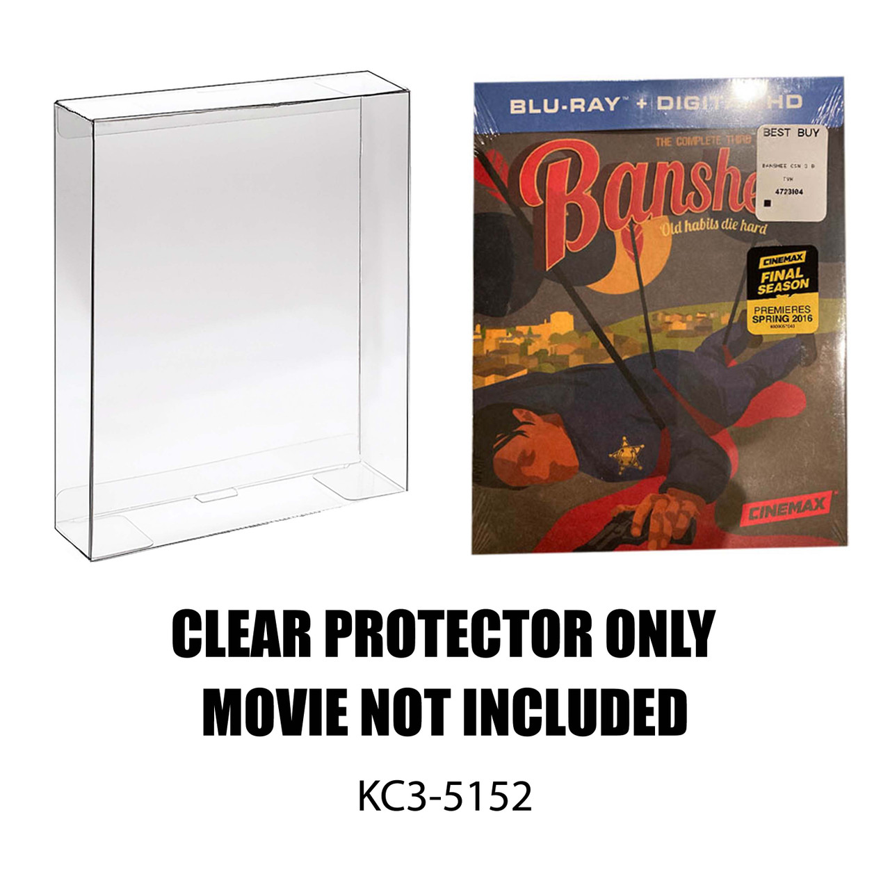 Protector For Banshee Season 2 with slipcover (will fit Seasons 1-4)