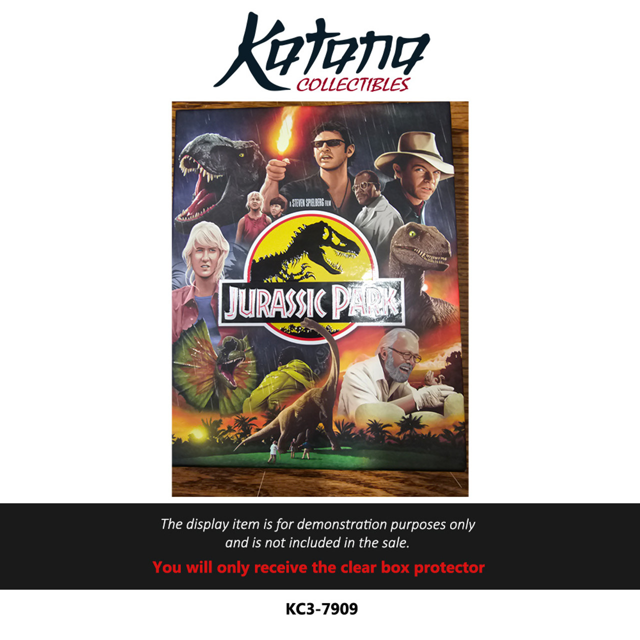 Katana Collectibles Protector For Jurassic Park Universal Essential Collection LE