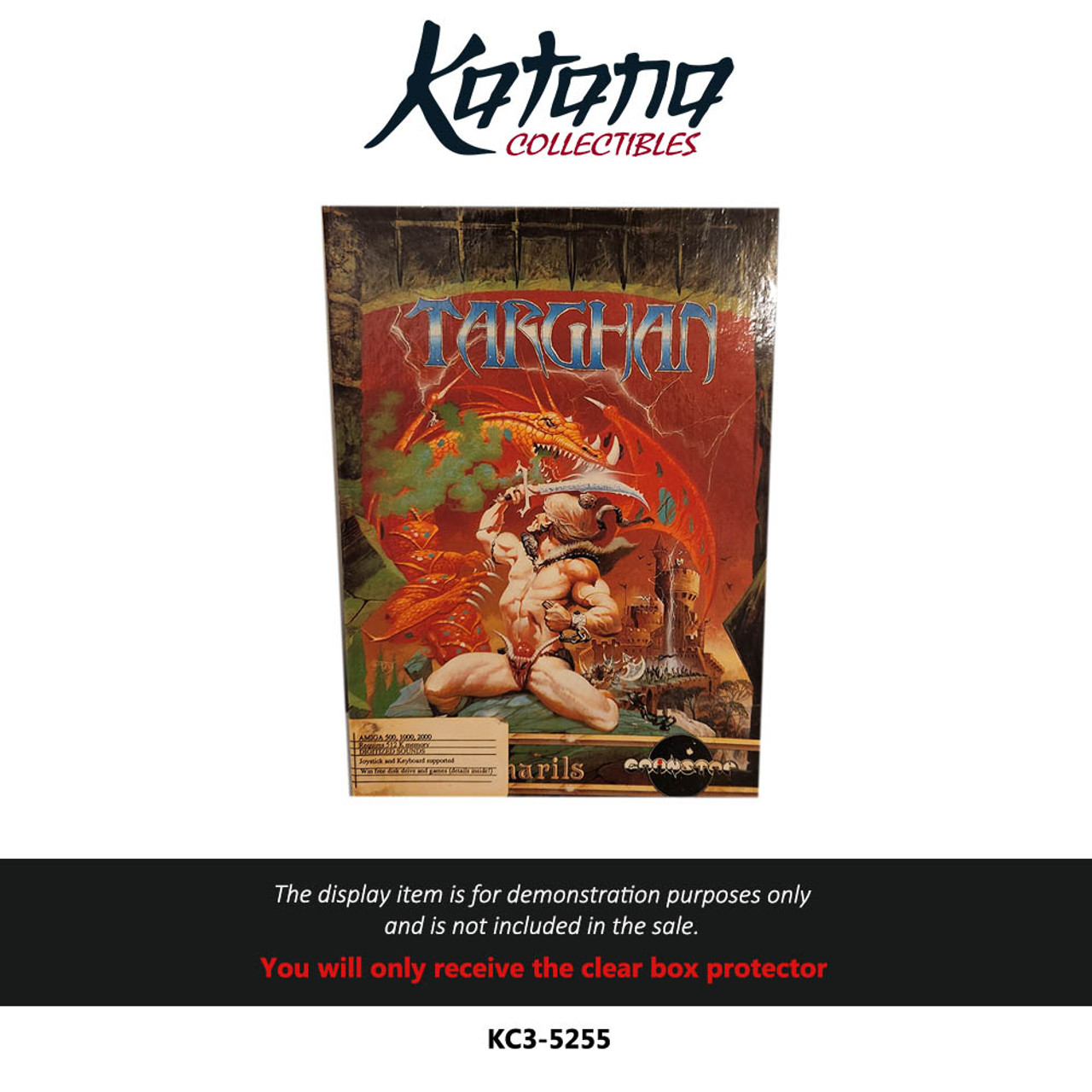 Katana Collectibles Protector For Targhan for Amiga by Silmarils Gainstar
