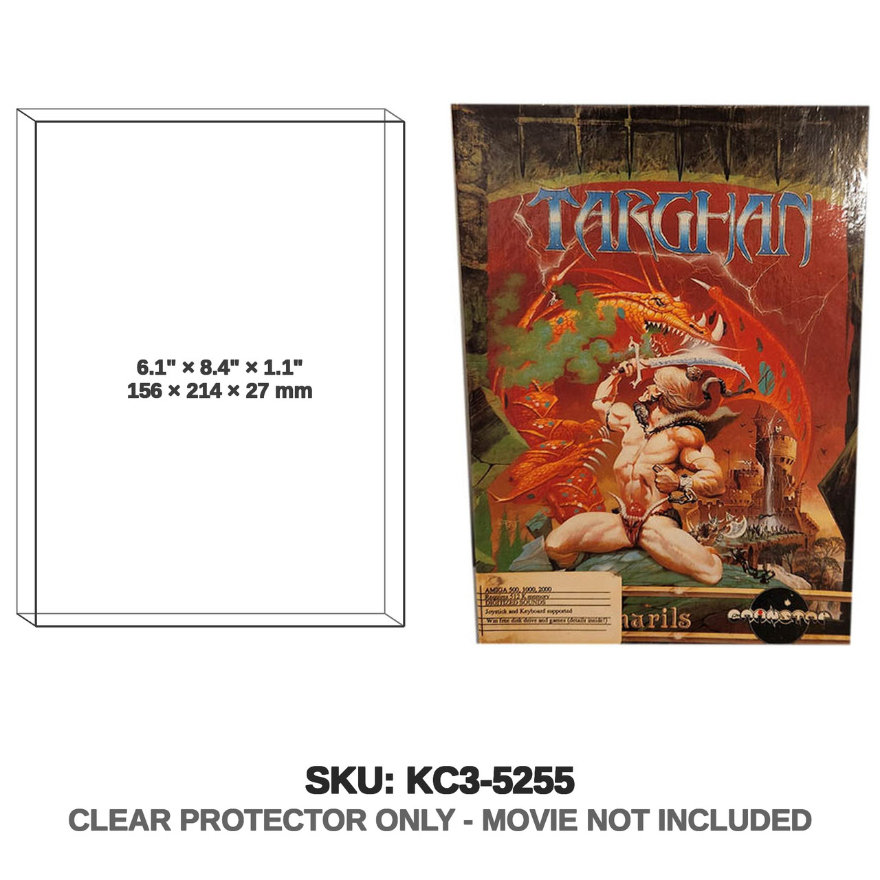 Targhan for Amiga by Silmarils Gainstar