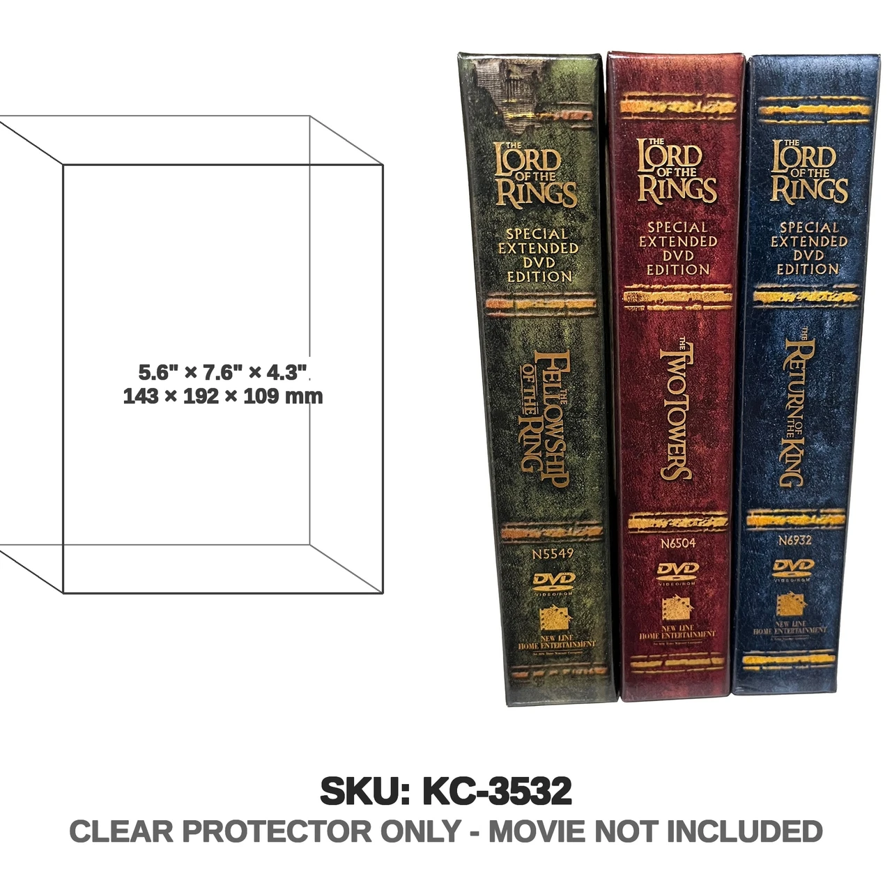 The Lord of the Rings Special Extended Edition DVD Set