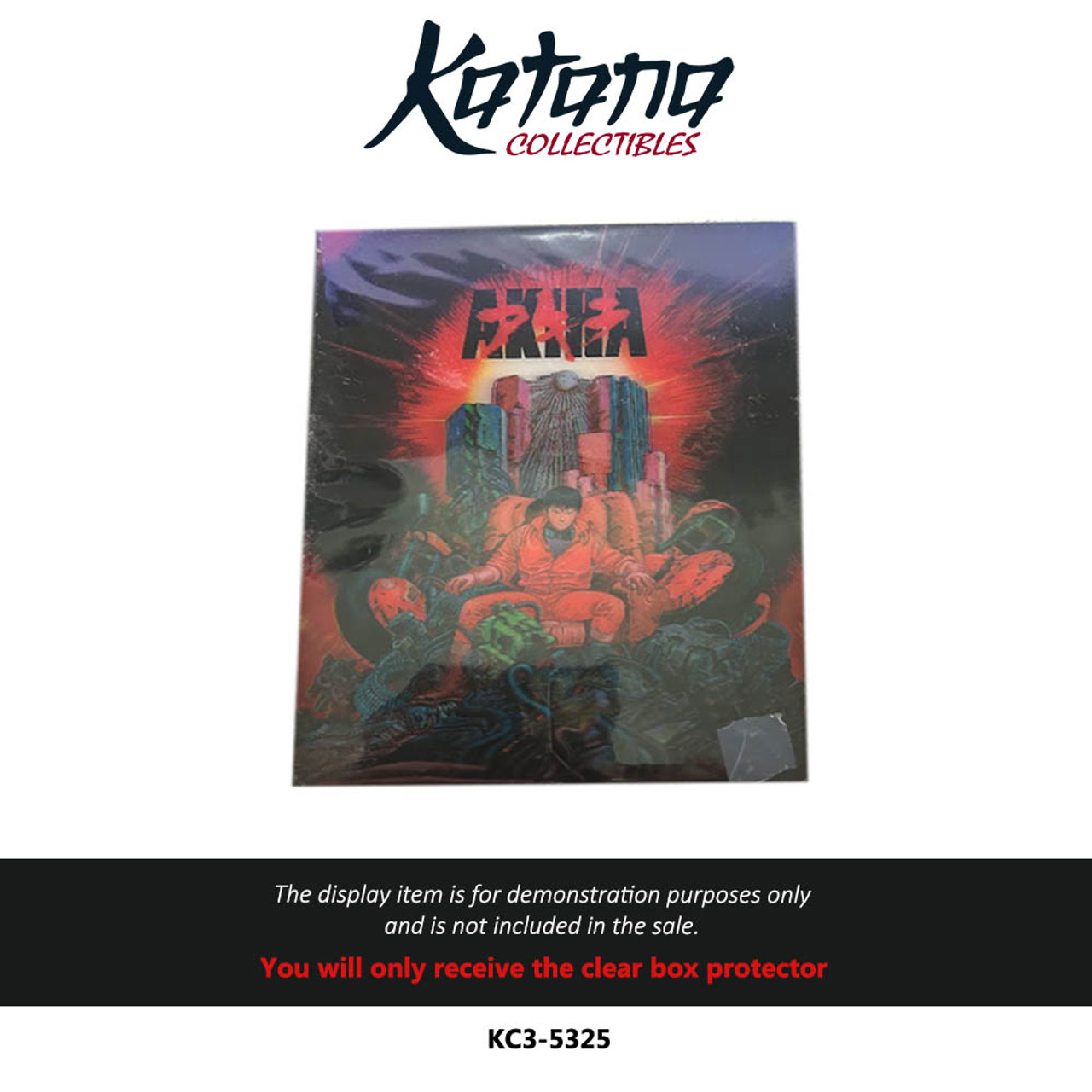 Katana Collectibles Protector For Akira (Korean vision) Bluray Steelbook with book