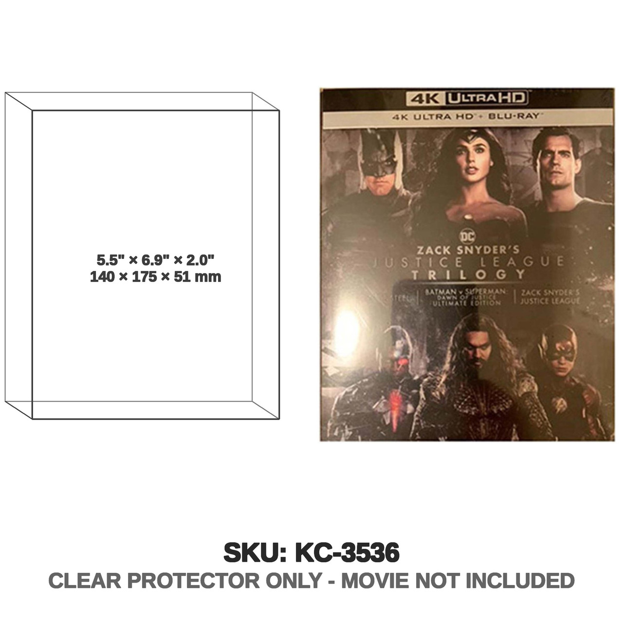 Warner Bros. Justice League Trilogy Blu-ray