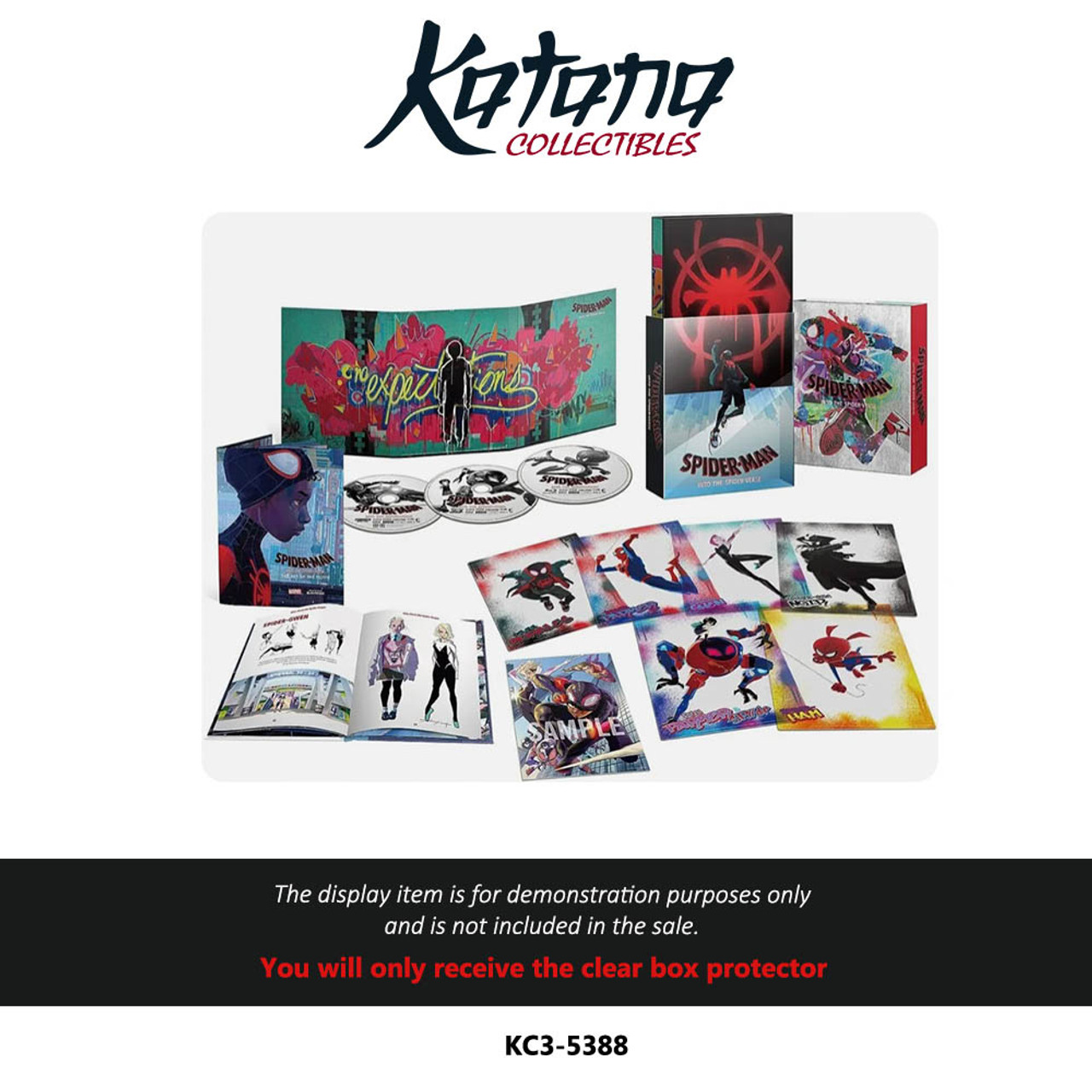 Katana Collectibles Protector For Spiderman Into The Spiderverse 4K Limited Edition ( Japan Release)