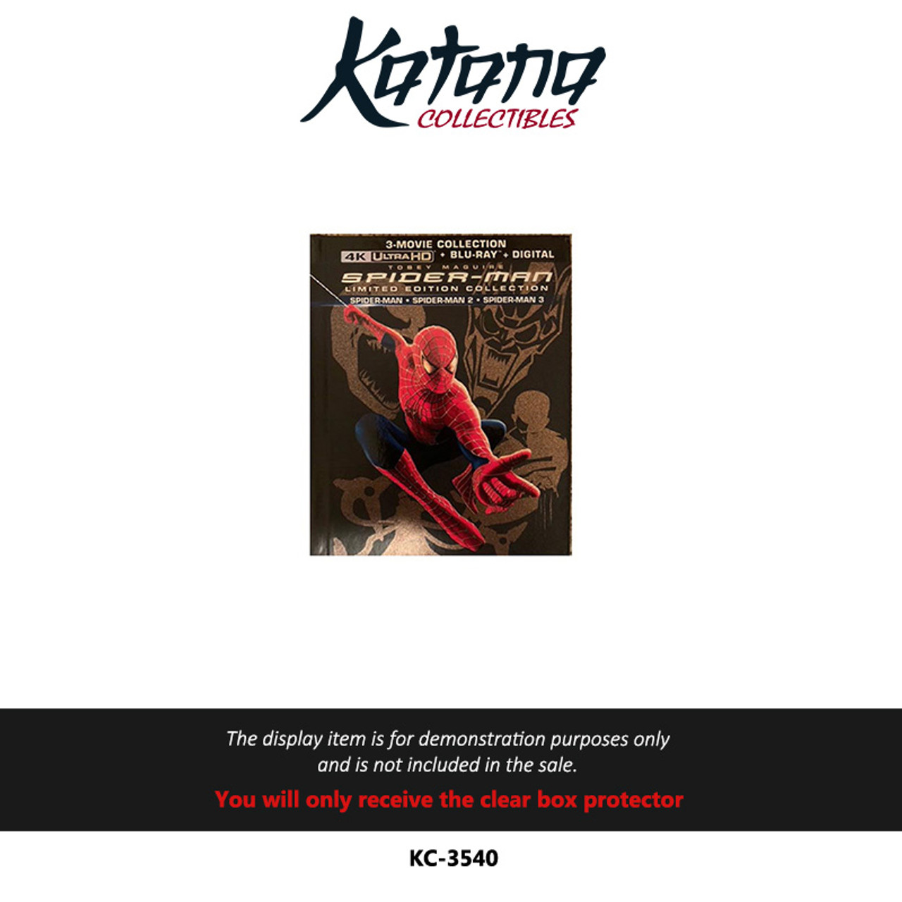 Katana Collectibles Protector For Spiderman Trilogy Set