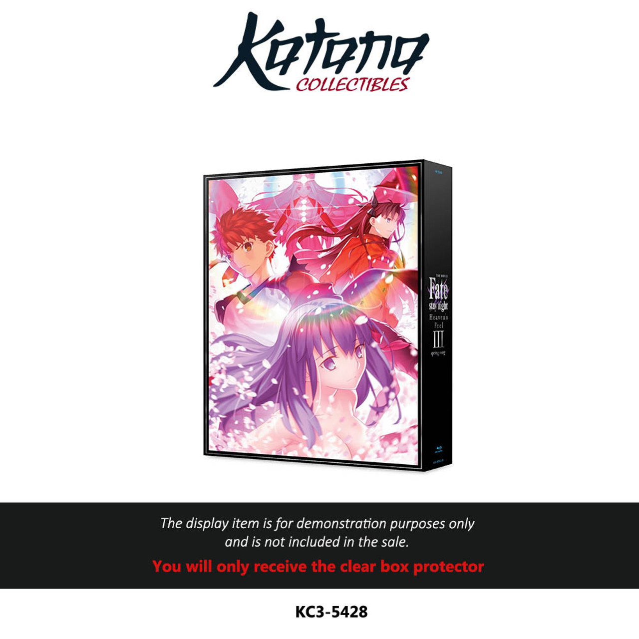 Katana Collectibles Protector For Fate Stay Night Heavens Feel Iii Spring Song Limited Edition Blu-Ray