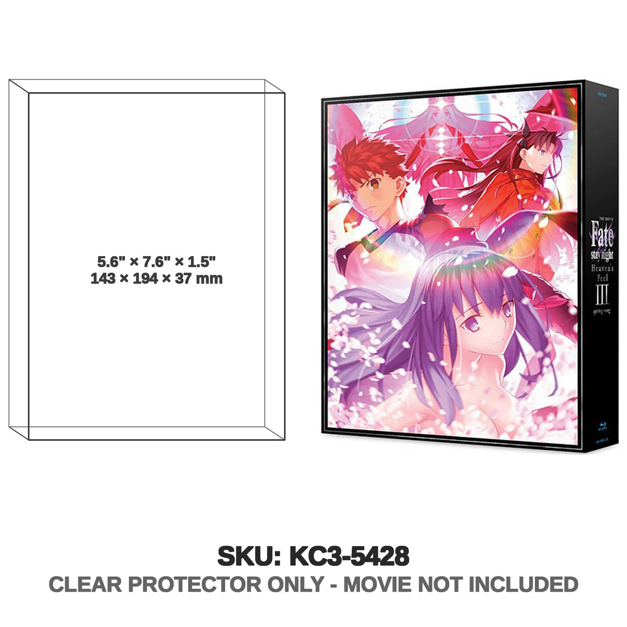 Aniplex Fate Stay Night Heaven's Feel III Spring Song Limited Edition Blu-ray