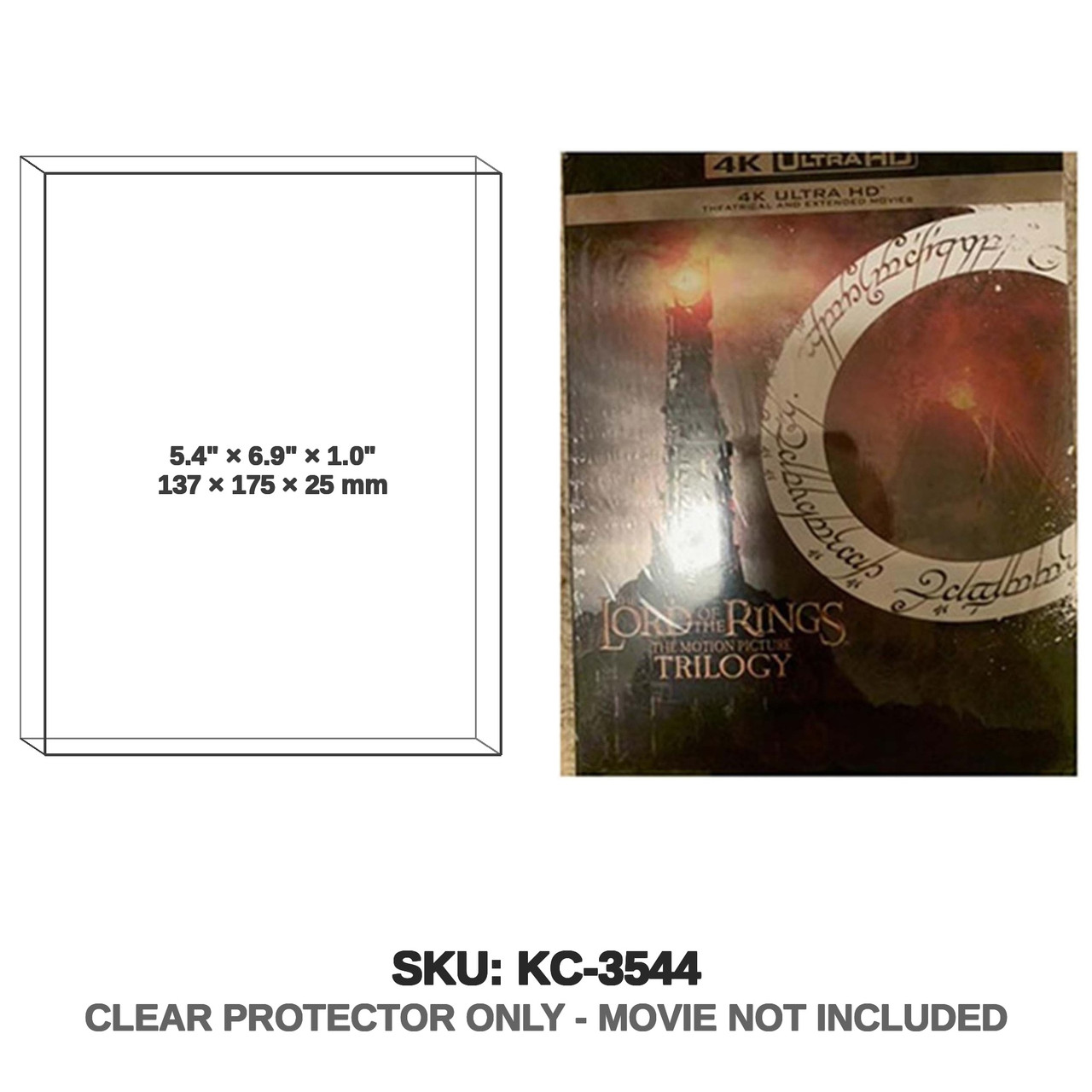 The Lord of the Rings Trilogy 4K UHD Set