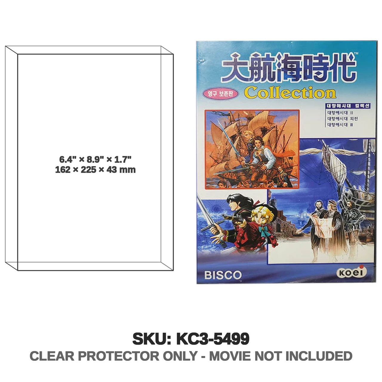 Koei Uncharted Waters Collection Korean Version CD