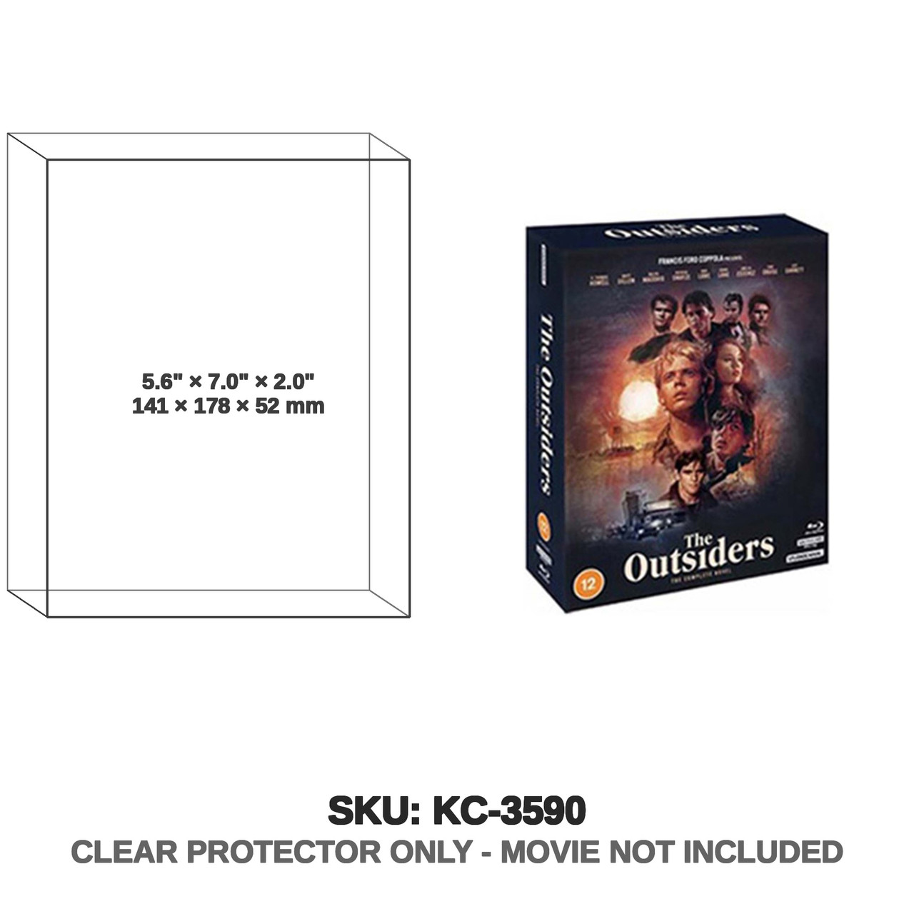 The Outsiders - The complete novel 4K UK edition