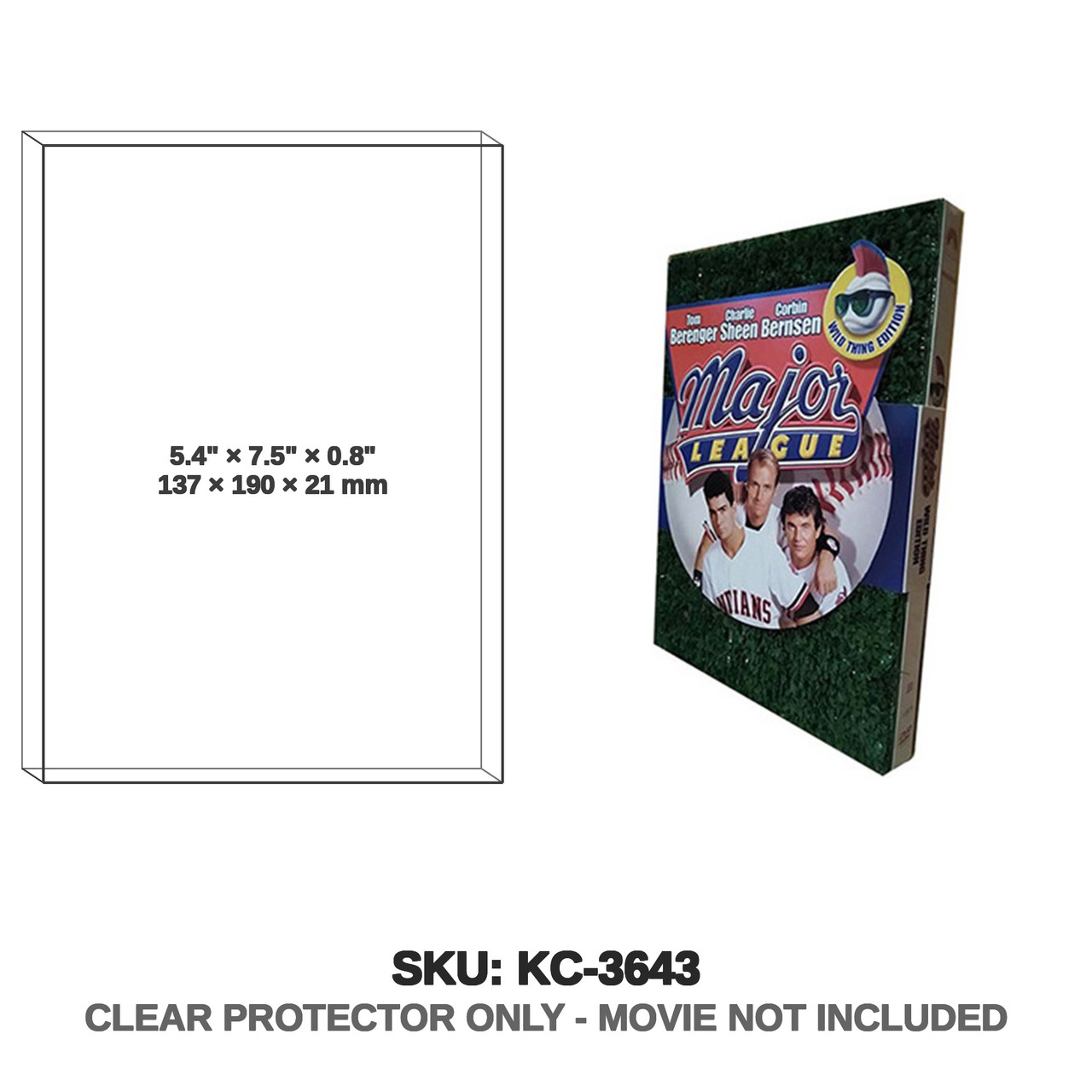 Major League: Wild Thing Edition DVD with Astroturf slipcover