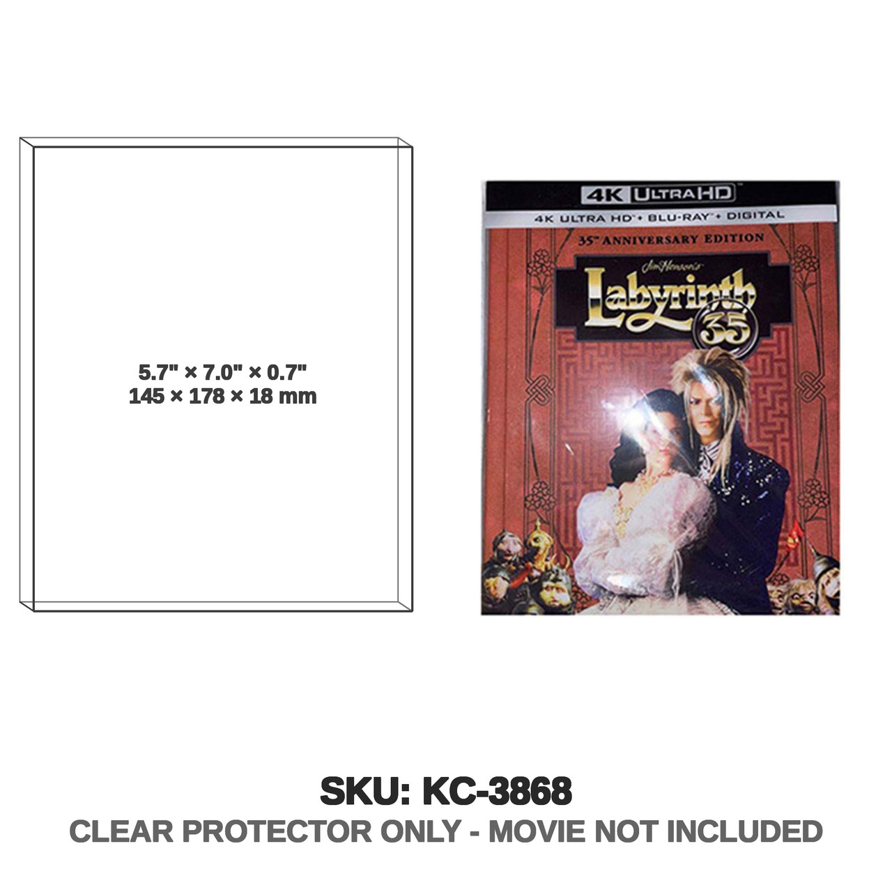 The Labyrinth 4K - 35th Anniversary Edition Oversize Slipbox