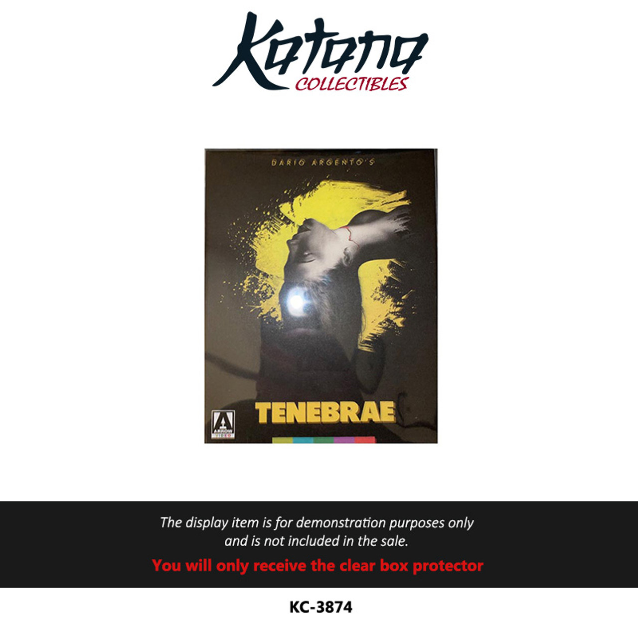 Katana Collectibles Protector For Arrow Films Tenebrae 4K Limited Edition