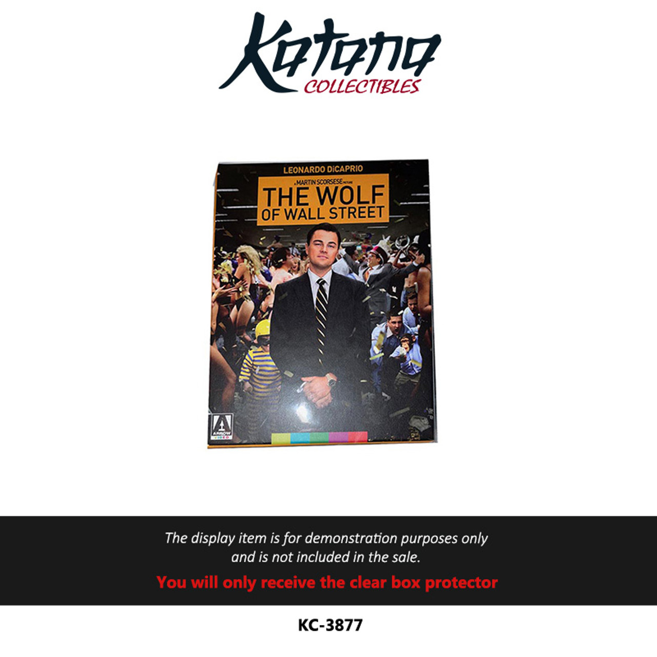 Katana Collectibles Protector For Arrow Films The Wolf of Wall Street 4k Limited Edition